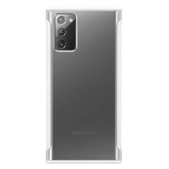 Tok Samsung EF-GN980CW Note 20 N980 fehér átlátszó védőtok