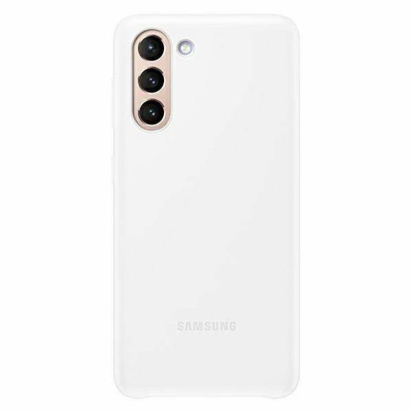 Tok Samsung EF-KG996CW S21+ G996 fehér LEDes tok