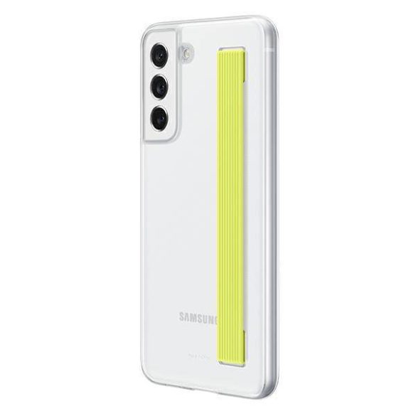 Tok Samsung EF-XG990CWEGWW S21 FE 5G G990 fehér tok vékony pánttal