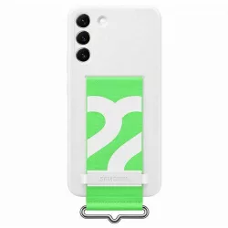   Tok Samsung EF-GS906TW S22+ S906 fehér szilikon Cover pántos tok