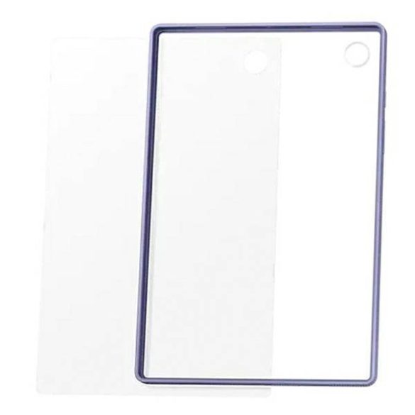 Tok Samsung EF-QX200TV Tab A8 levendula Clear Edge Cover tok