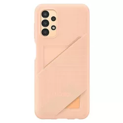   Tok Samsung EF-OA135TP A13 A135 őszibarack kártyatartós tok