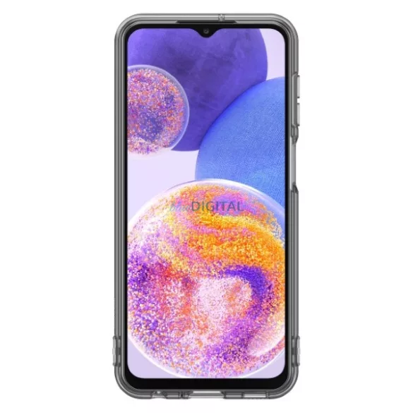 Samsung EF-QA235TBEGWW A23 5GA235 fekete/fekete puha átlátszó borítás