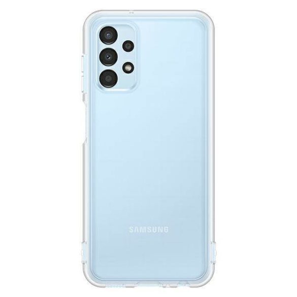 Tok Samsung EF-QA135TT A13 A135 A135 átlátszó puha Clear Cover tok