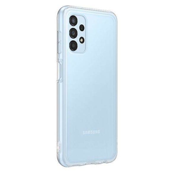 Tok Samsung EF-QA135TT A13 A135 A135 átlátszó puha Clear Cover tok