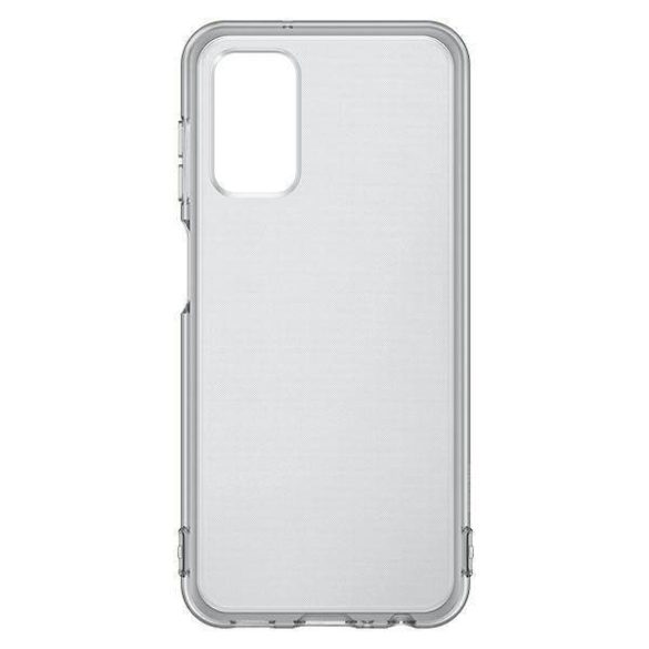 Tok Samsung EF-QA135TB A13 A135 Clear Cover fekete puha tok