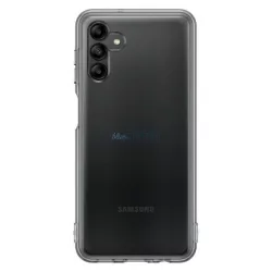   Samsung EF-QA047TBEGWW A04s A047 fekete/fekete puha átlátszó borítás