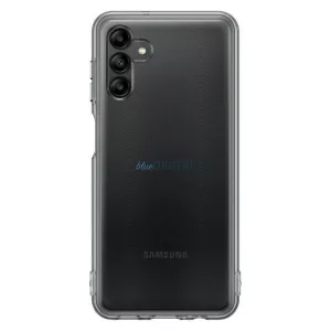 Samsung EF-QA047TBEGWW A04s A047 fekete/fekete puha átlátszó borítás