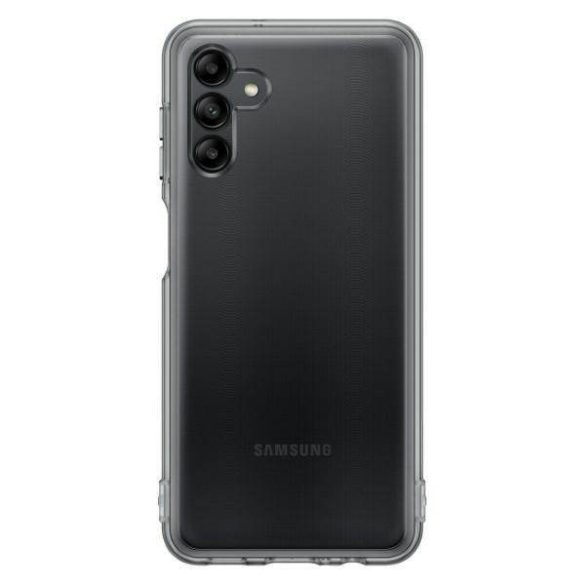 Tok Samsung EF-QA047TBEGWW A04s A047 Clear Cover puha fekete tok