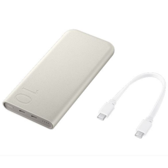 Powerbank Samsung EB-P3400XU 10000 mAh 25W 2xUSB-C bézs