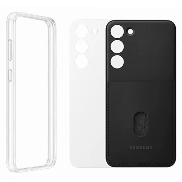 Samsung EF-MS916CB tok Samsung Galaxy Samsung Galaxy Samsung Galaxy S23+ S916 modellhez, fekete keretes tok