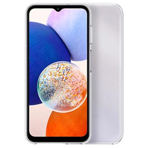 Etui Samsung EF-QA146CTEGWW A14 5G A146 Soft Clear Cover (átlátszó, puha, átlátszó tok)