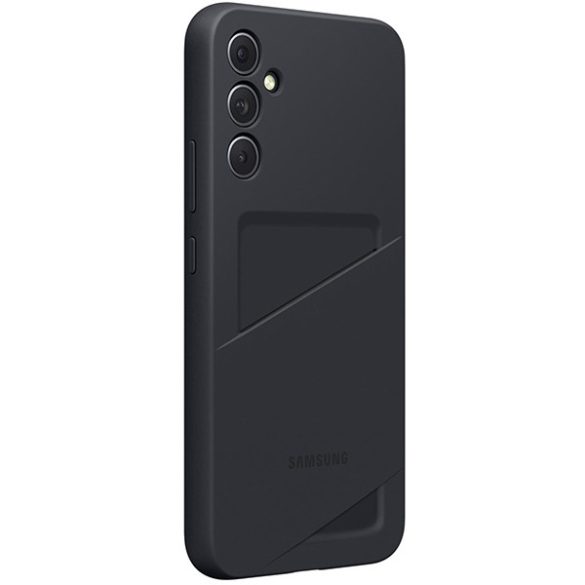 Etui Samsung EF-OA146TBEGWW A14 5G A146 fekete kártyatartós tok