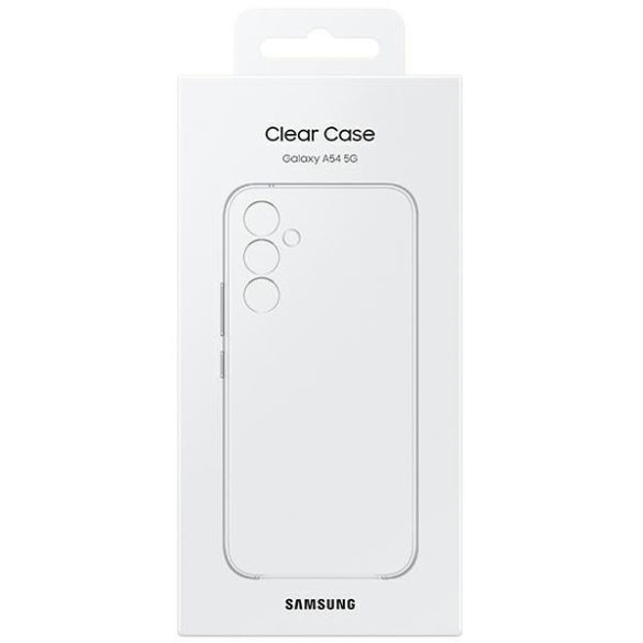Etui Samsung EF-QA546CTEGWW A54 5G A546  Soft Clear Cover (átlátszó, puha, átlátszó tok)