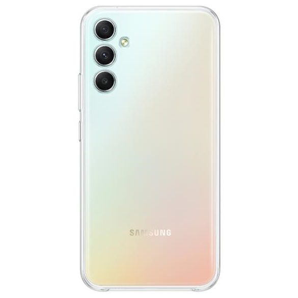 Etui Samsung EF-QA346CTEGWW A34 5G A346  Soft Clear Cover (átlátszó, puha, átlátszó tok)