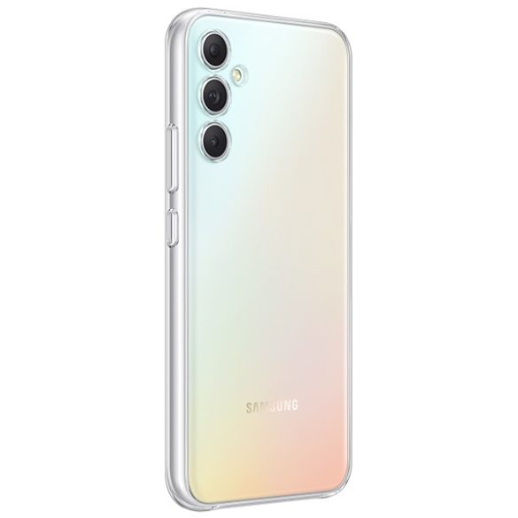 Etui Samsung EF-QA346CTEGWW A34 5G A346  Soft Clear Cover (átlátszó, puha, átlátszó tok)