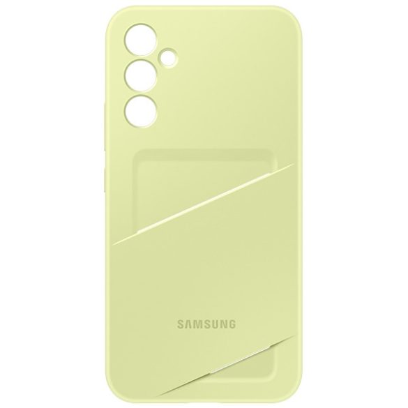 Etui Samsung EF-OA346TGEGWW A34 5G A346 lime kártyatartós tok