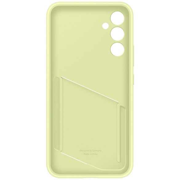 Etui Samsung EF-OA346TGEGWW A34 5G A346 lime kártyatartós tok