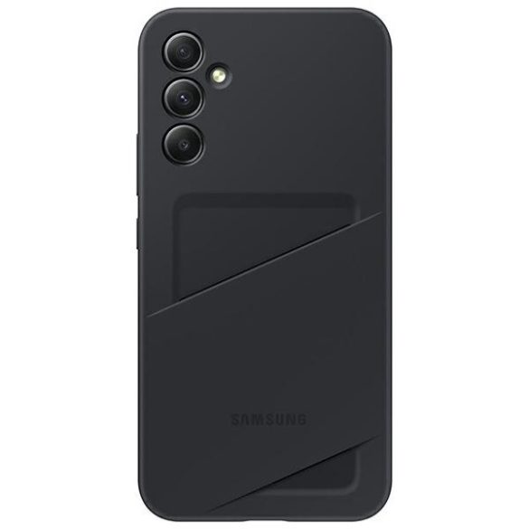 Etui Samsung EF-OA346TBEGWW A34 5G A346 fekete kártyatartós tok