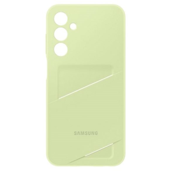 Etui Samsung EF-OA256TMEGWW A25 5G A256 lime kártyatartós tok