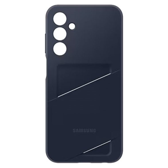 Etui Samsung EF-OA256TBEGWW A25 5G A256 fekete-kék kártyatartós tok