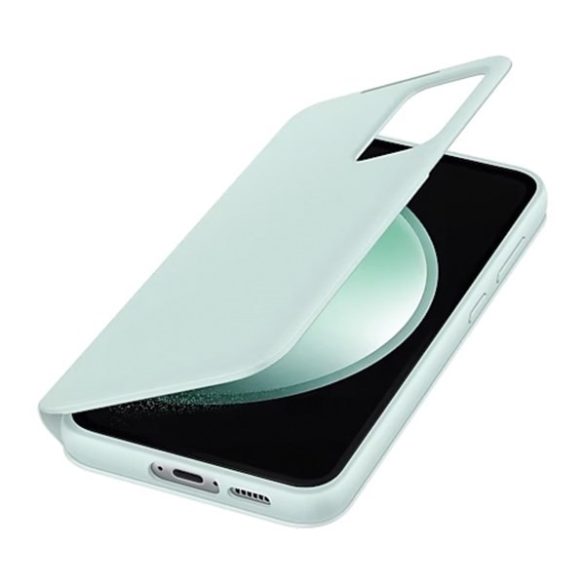 Etui Samsung EF-ZS711CM S23 FE S711 mentaszínű Smart View pénztárca tok