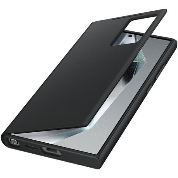 Etui EF-ZS928CBEGWW Samsung S24 Ultra S928 fekete Clear View tok pénztárcával