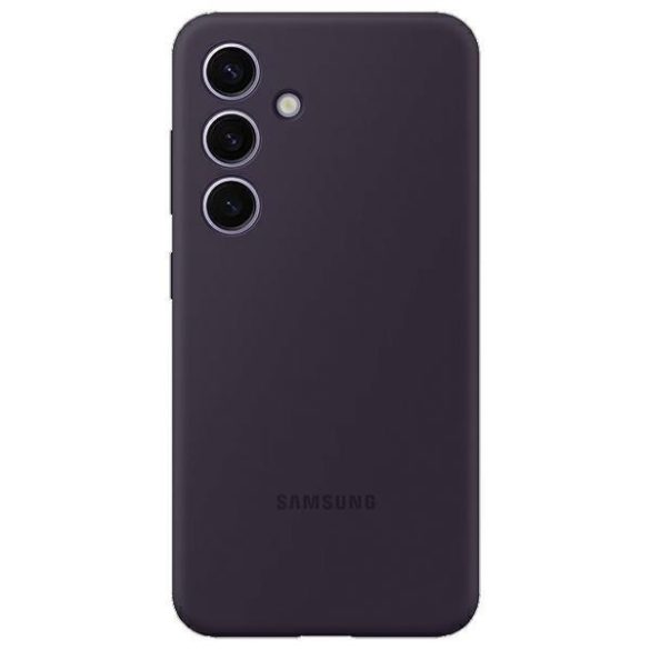 Etui EF-PS926TEEGWW Samsung S24+ S926 sötétlila szilikon tok