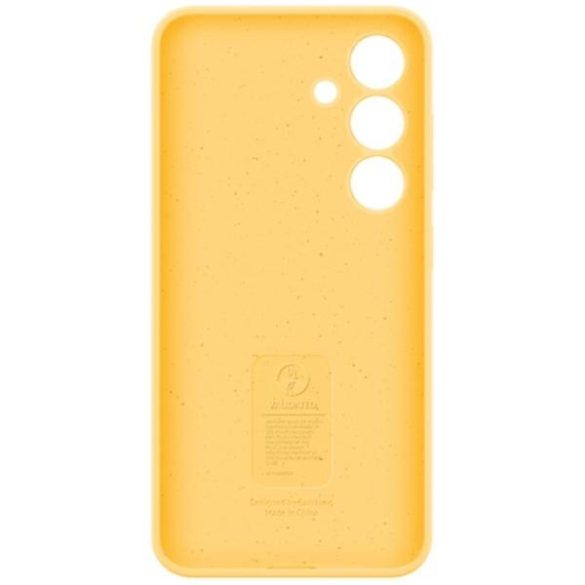 Etui EF-PS921TYEGWW Samsung S24 S921 sárga szilikon tok