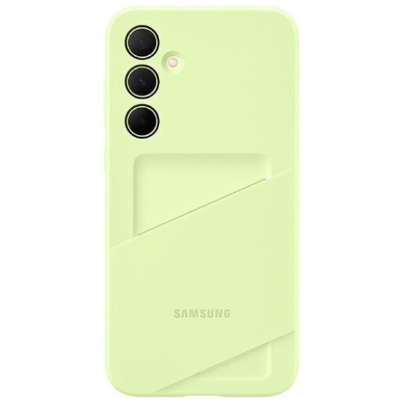 Samsung EF-OA356TMEGWW kártyatartós tok Samsung Galaxy A35 lime