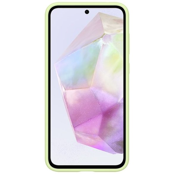 Samsung EF-OA356TMEGWW kártyatartós tok Samsung Galaxy A35 lime