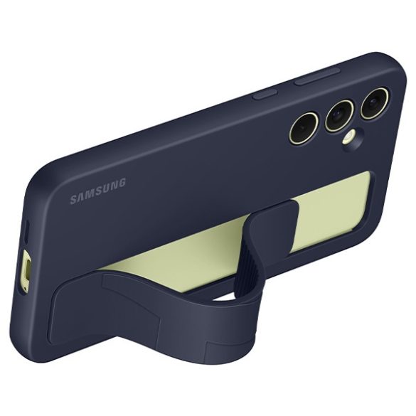 Samsung EF-GA556TBEGWW Silicone Cover Strap tok Samsung Galaxy A55 5G - fekete