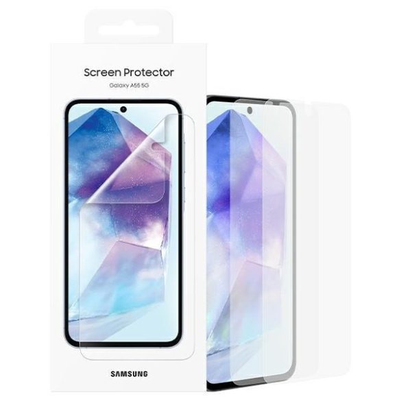 Samsung EF-UA556CTEGWW képernyővédő fólia Samsung Galaxy A55 5G (2 db)