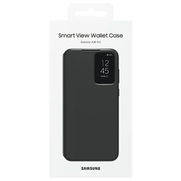 Samsung EF-ZA356CBEGWW Smart View Wallet könyvtok Samsung Galaxy A35 5G - fekete