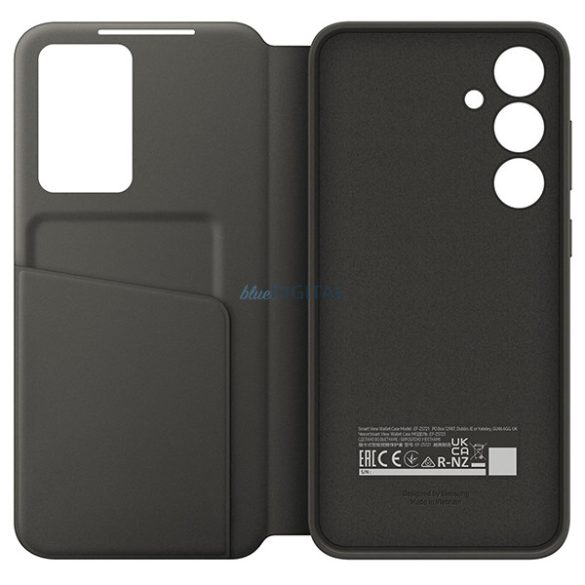 Samsung EF-ZS721CBEGWW Smart View Wallet könyvtok Samsung Galaxy S24 FE - fekete