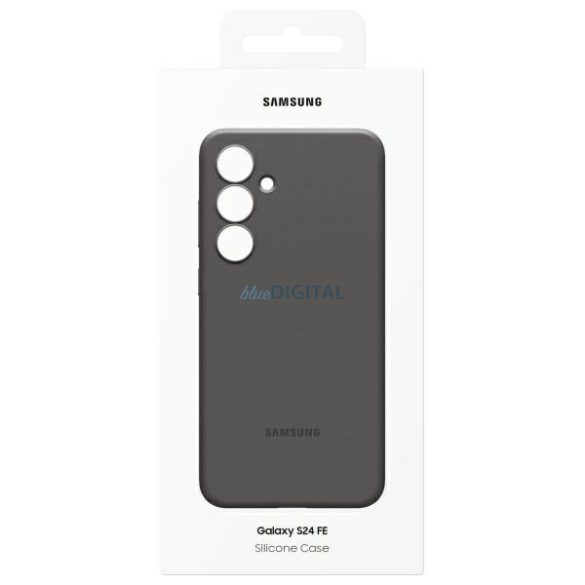 Samsung EF-PS721CBEGWW Silicone tok Samsung Galaxy S24 FE - fekete