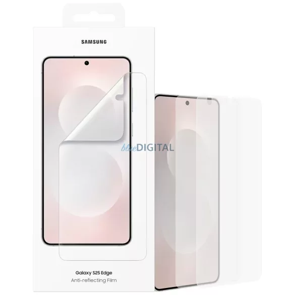 Samsung tükröződésmentes védőfólia, 2 db a Galaxy, átlátszó