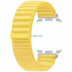 Samsung Fabric szíj Galaxy Watch9 S/M - sárga
