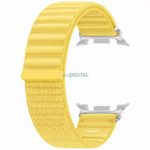 Samsung Fabric szíj Galaxy Watch9 S/M - sárga