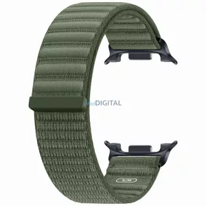 Samsung Fabric szíj Galaxy Watch9 S/M - zöld