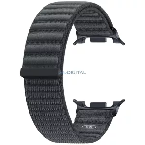 Samsung Fabric szíj Galaxy Watch9 S/M - fekete