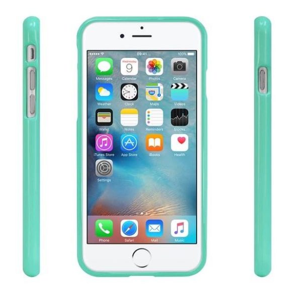 Mercury Jelly Case iPhone X menta tok precíz kivágásokkal