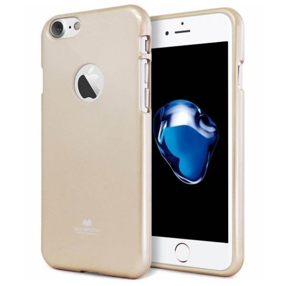 Mercury Jelly Case iPhone X arany tok precíz kivágásokkal