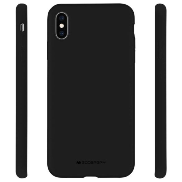 Mercury szilikon iPhone 11 Pro Max szilikon iPhone 11 Pro fekete tok