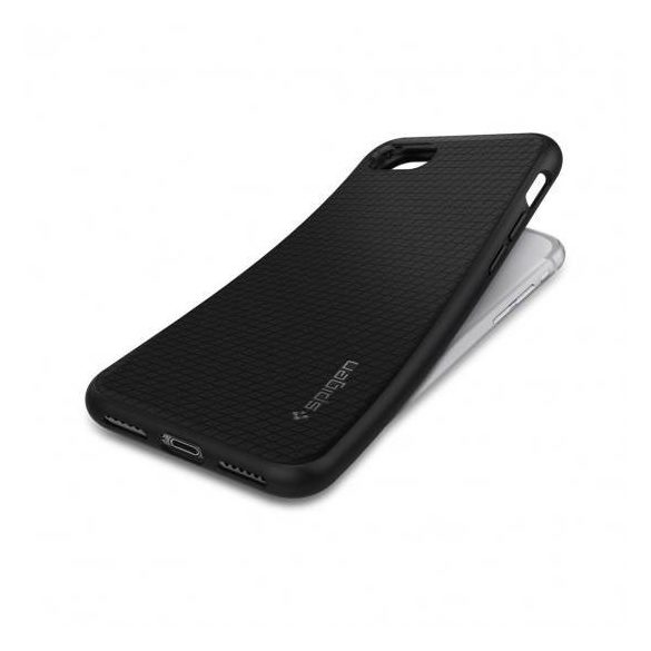 Spigen Liquid Air iPhone 7/8/SE 2020 / SE 2022 fekete tok
