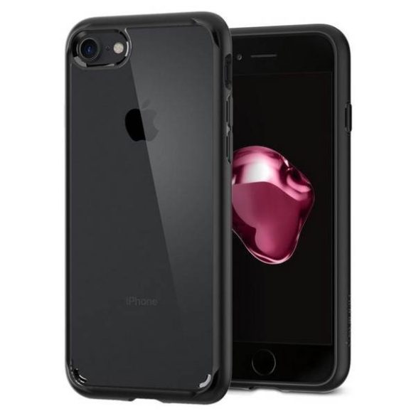 Spigen Ultra Hybrid 2 iPhone 7/8 fekete SE 2020 / SE 2022 tok