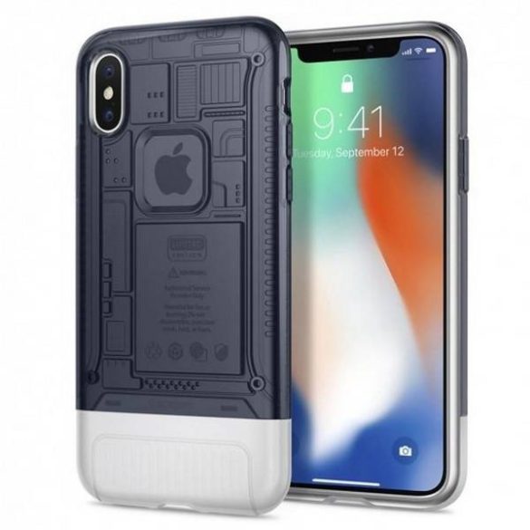 Spigen Classic C1 tok iPhone X - grafitszürke