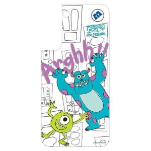 Samsung GP-TOS906HIAGW Frame Cover kompatibilis panel Samsung Galaxy S22 Plus Disney Monsters - fehér