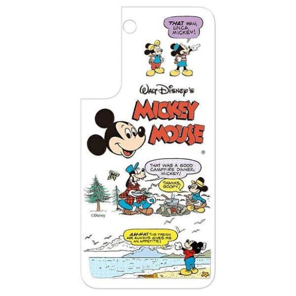 Samsung GP-TOS901HIARW Frame Cover kompatibilis panel Samsung Galaxy S22 Disney Mickey - fehér