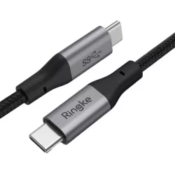   Ringke kábel USB-C na USB-C 1,2m Fast Charging fekete ACCB0002